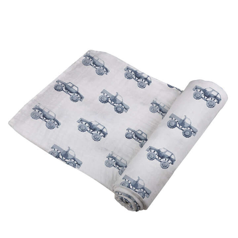 Indigo Monster Swaddle