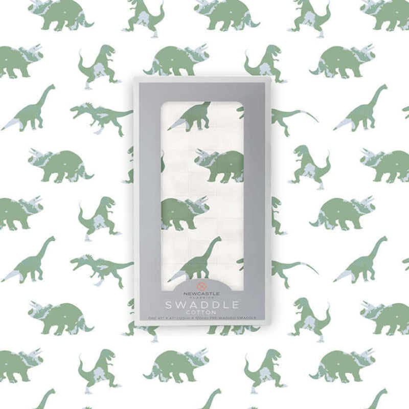 Granite Dino Swaddle