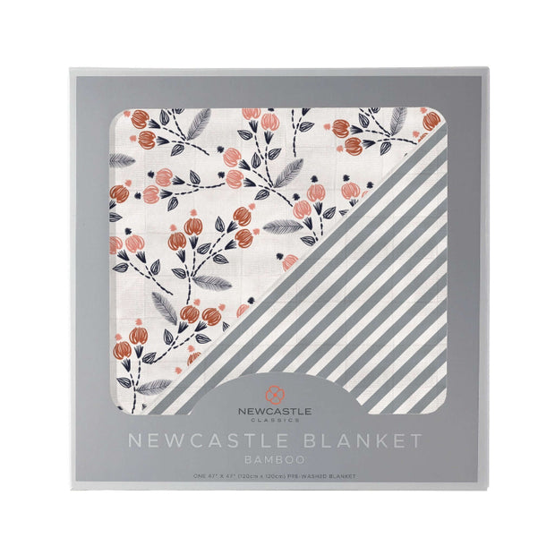Bamboo Floral Blanket