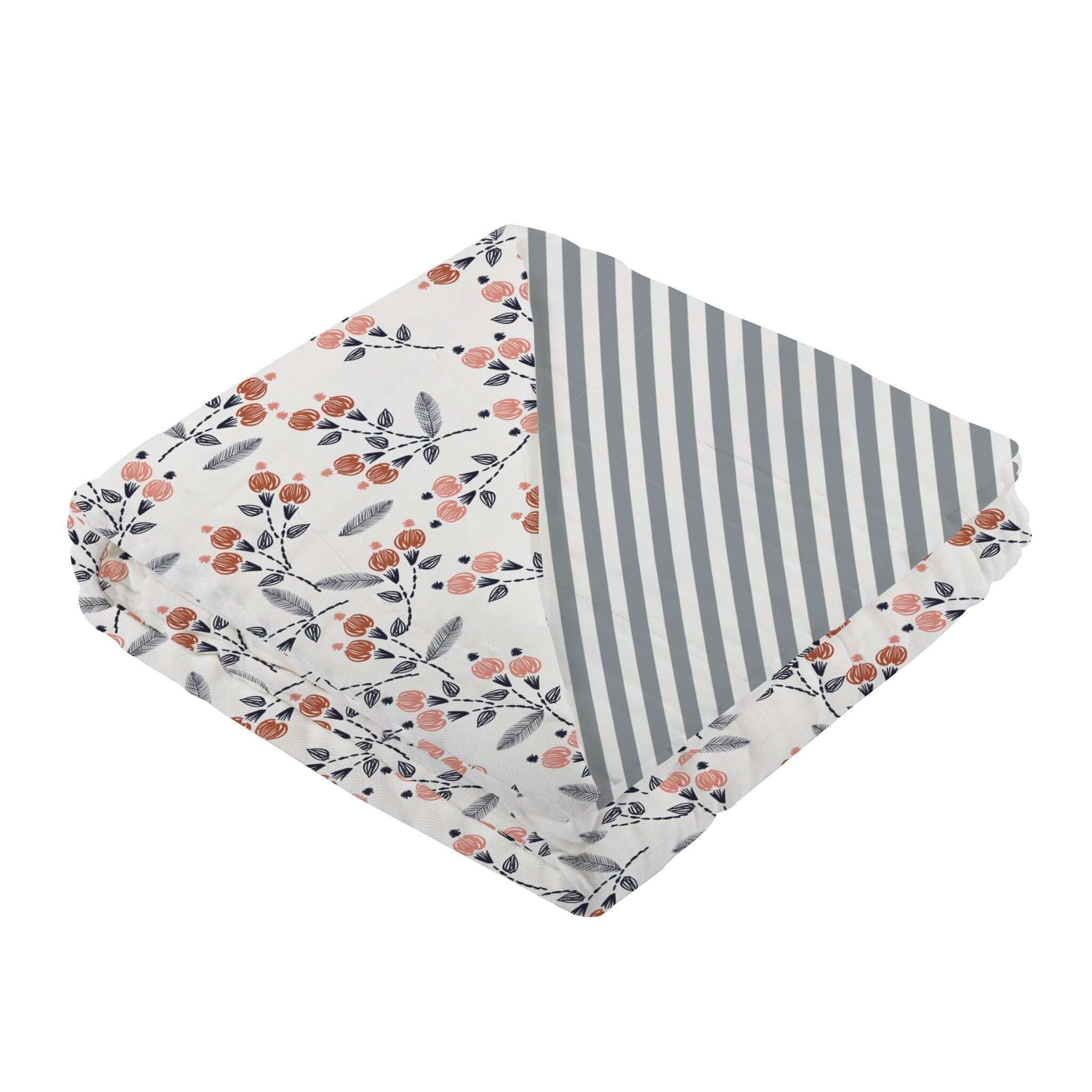 Bamboo Floral Blanket