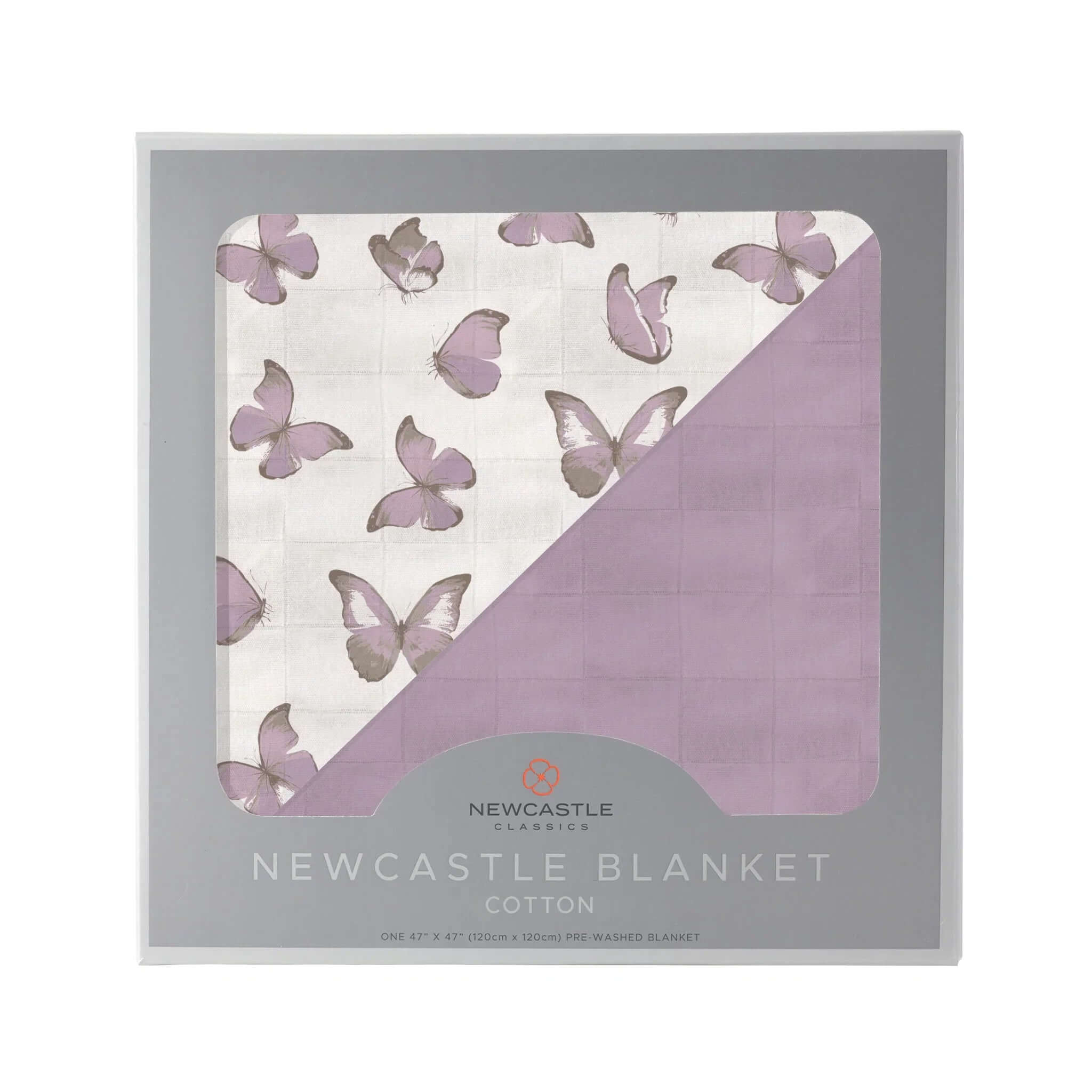 Butterfly Lavender Blanket