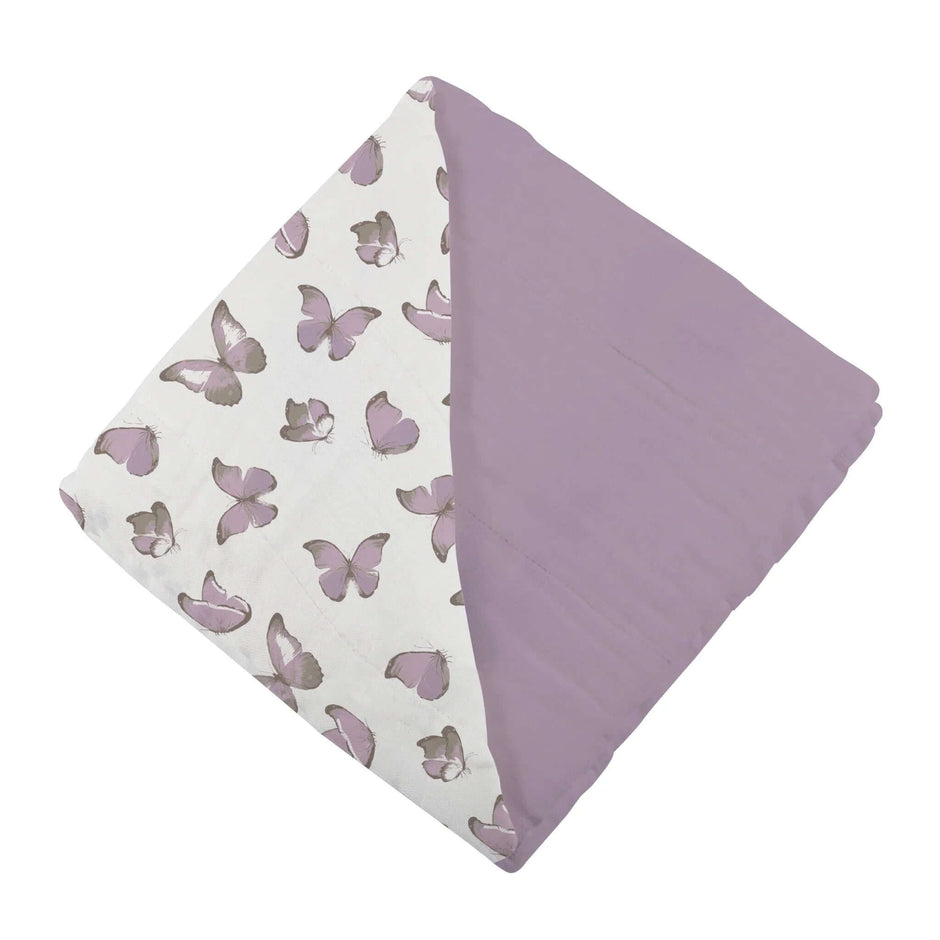 Butterfly Lavender Blanket