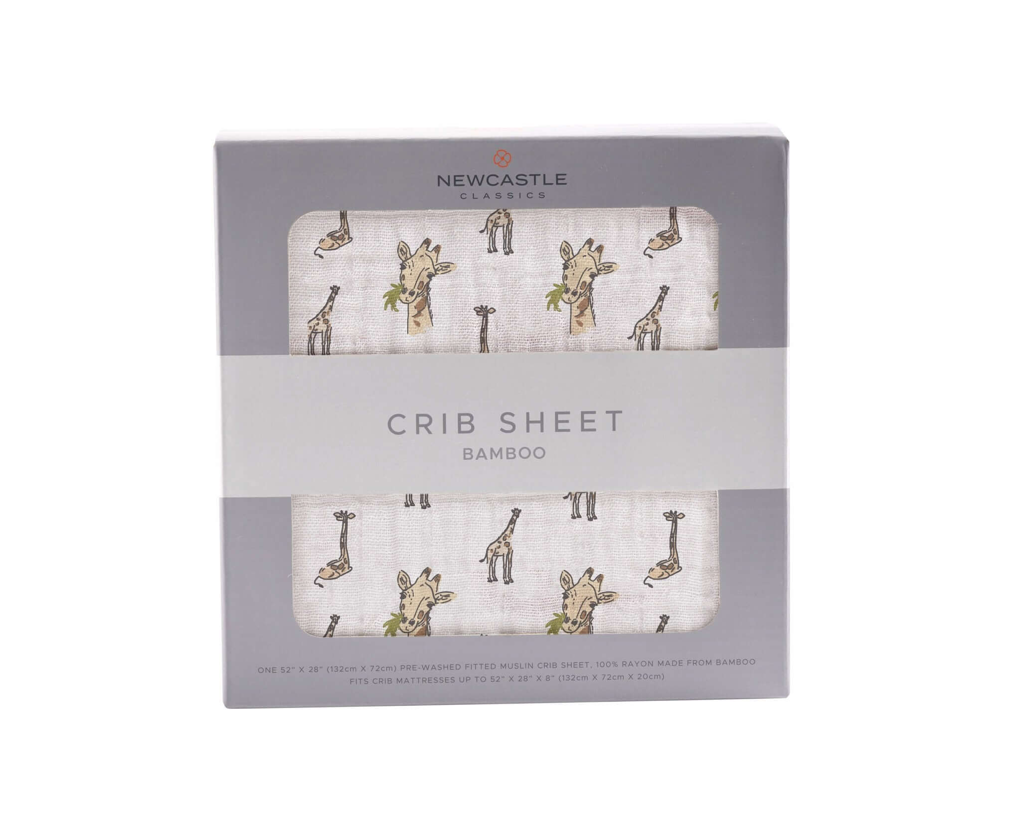 Giraffe Muslin Sheet