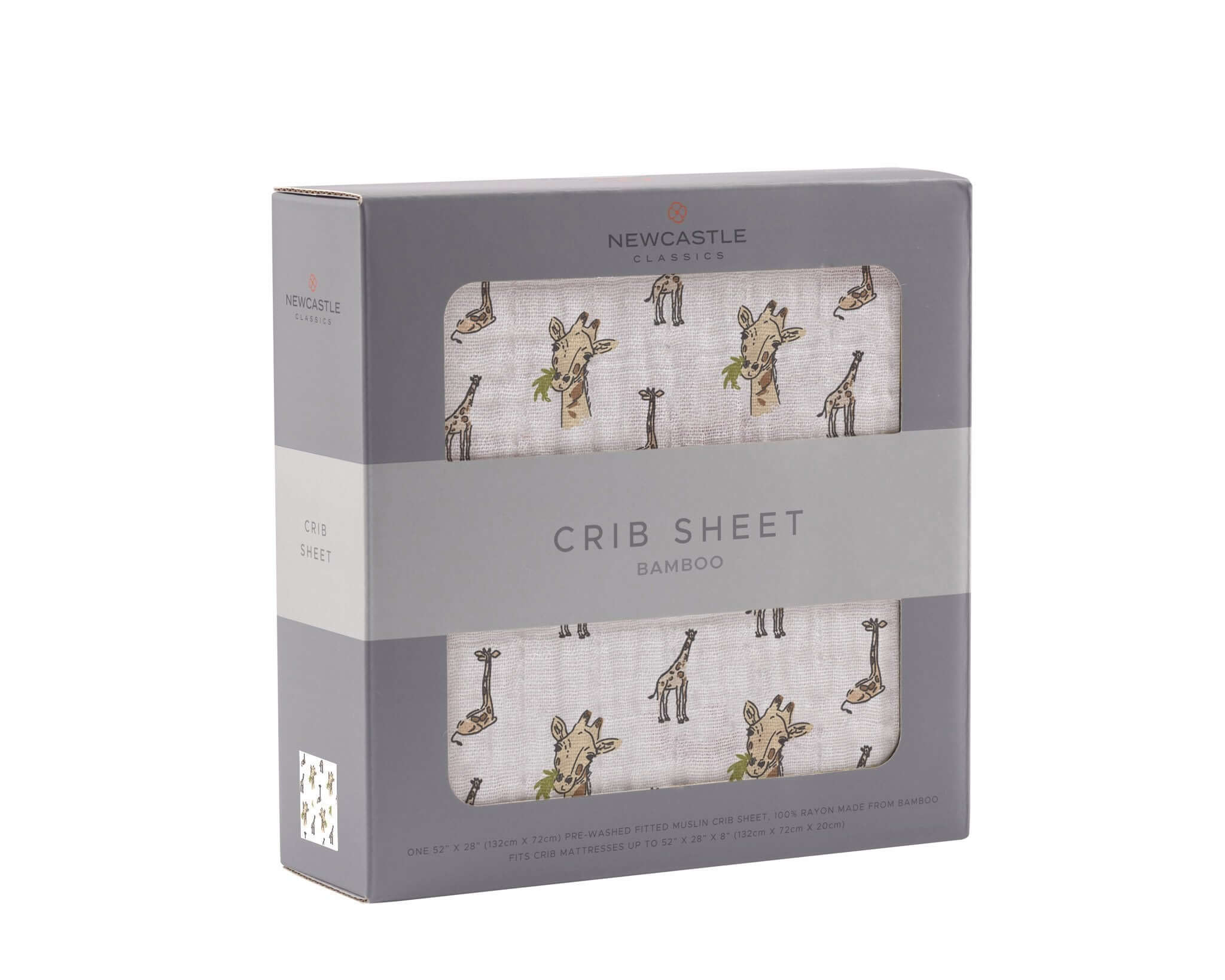 Giraffe Muslin Sheet