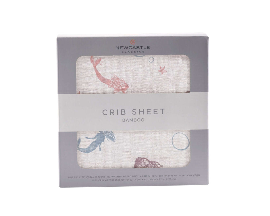Mermaid Crib Sheet