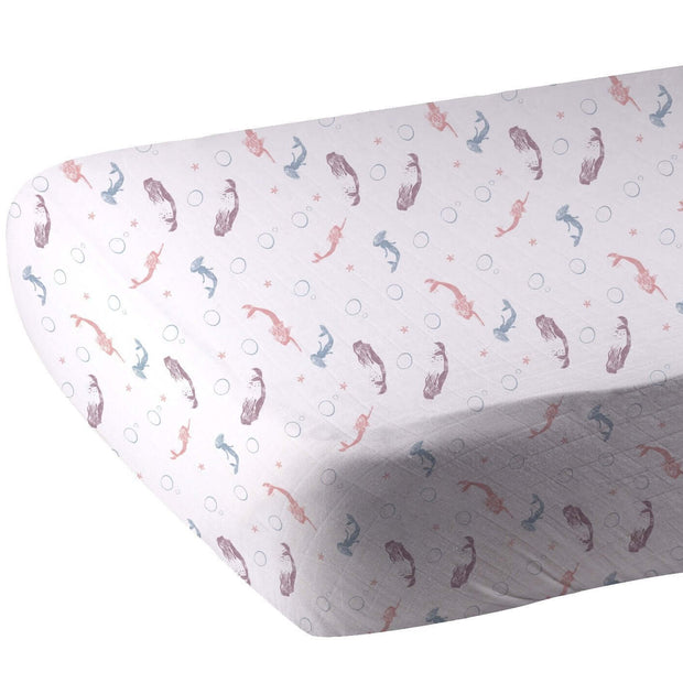 Mermaid Crib Sheet