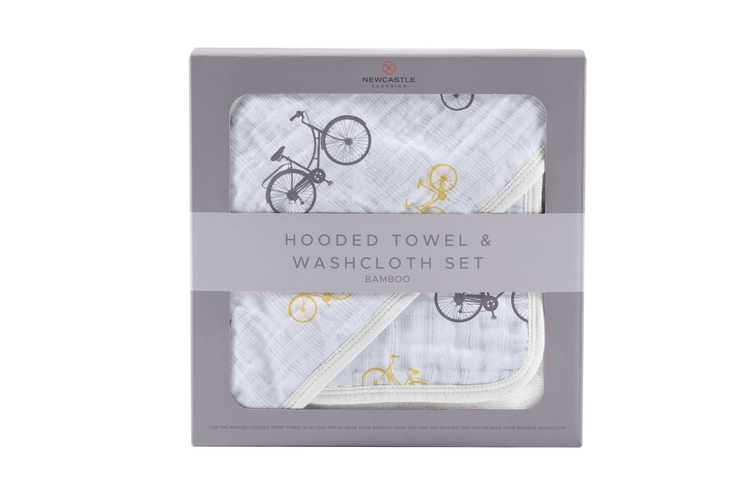 Vintage Bicycle Towel Set