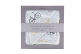 Vintage Bicycle Towel Set