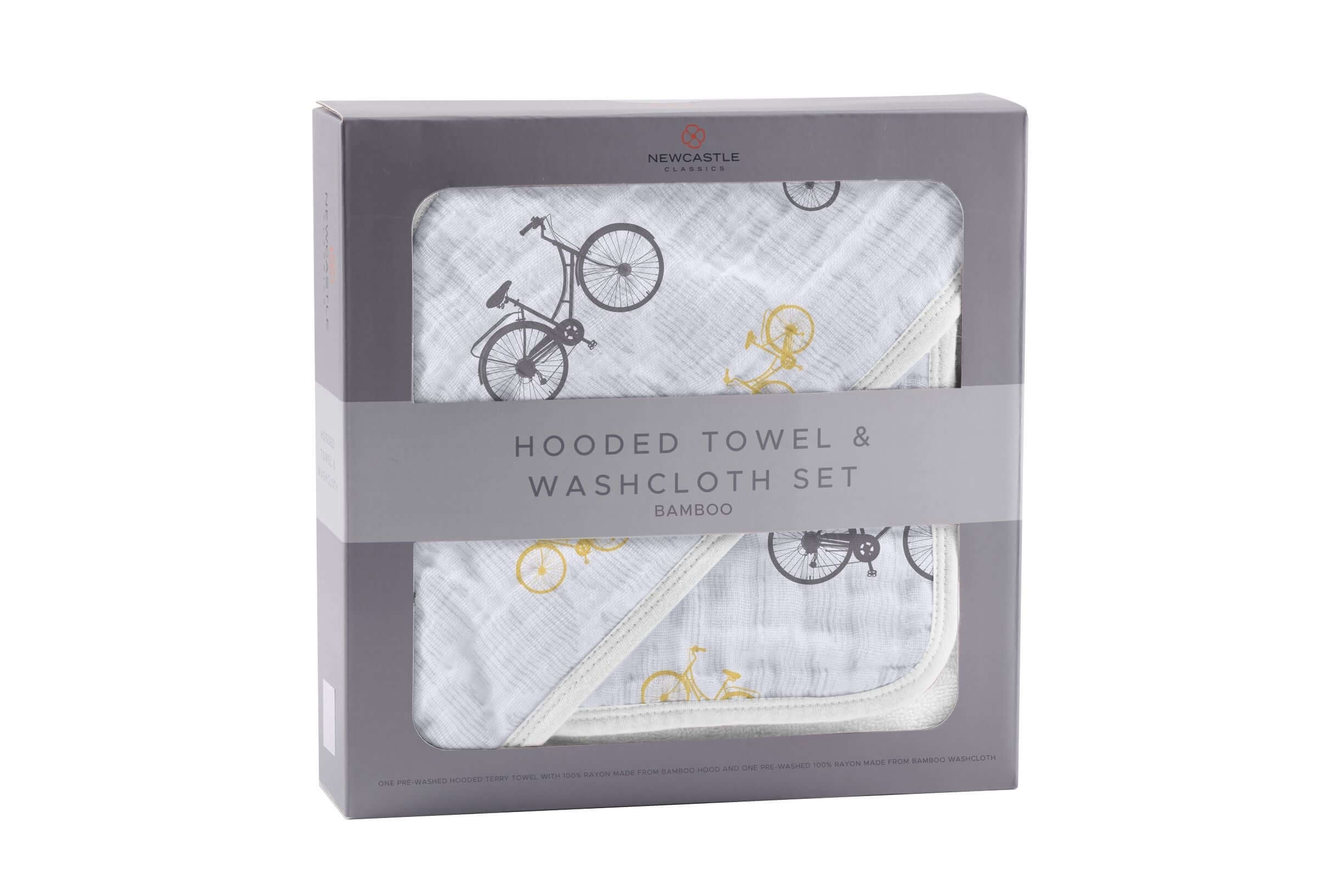 Vintage Bicycle Towel Set