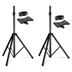 5Core Speaker Stand Tripod Tall Adjustable 72 Inch DJ Studio Monitor