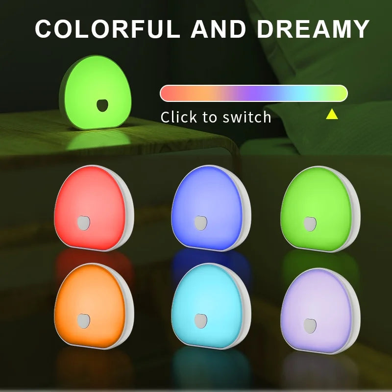 White Noise Night Light with 7 Color Ambient Light