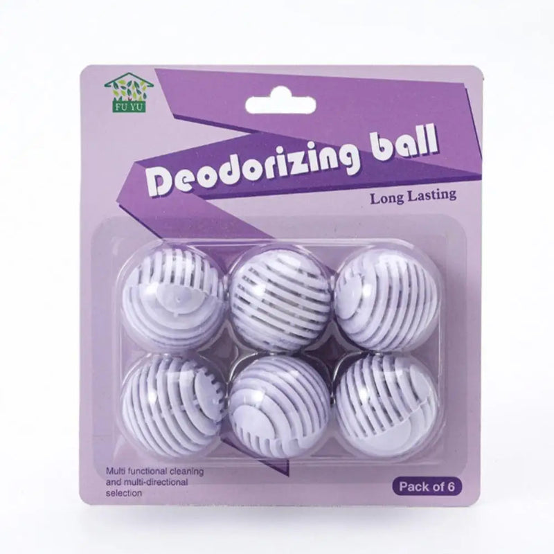 Powerful Shoe Cabinet Deodorizer Balls – Long Lasting Odor Eliminator for Shoes, Wardrobes & Storage Spaces