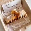 Vintage Wash Pattern Hair Claw Clip for Women