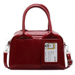 Women’s Transparent Display Window Crossbody Handbag with Top Handles