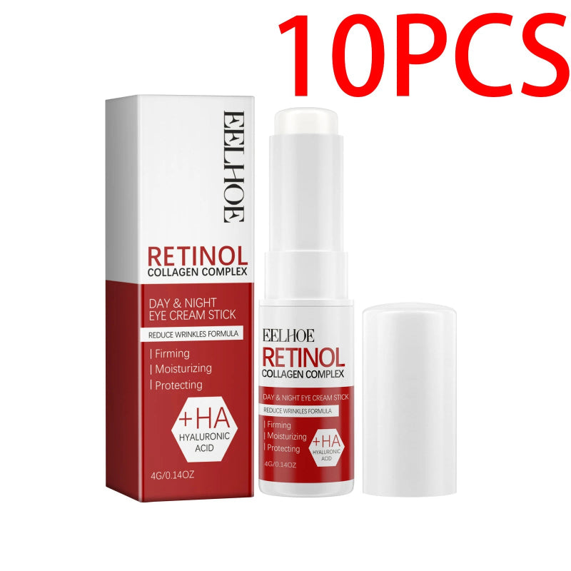 EELHOE Retinol Collagen Eye Cream Stick - Advanced Day & Night Formula, 0.14 oz