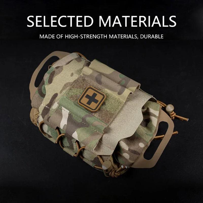 IFAK Tactical First Aid Kit MOLLE Medical Pouch Rapid Deployment Emergency Survival Kit