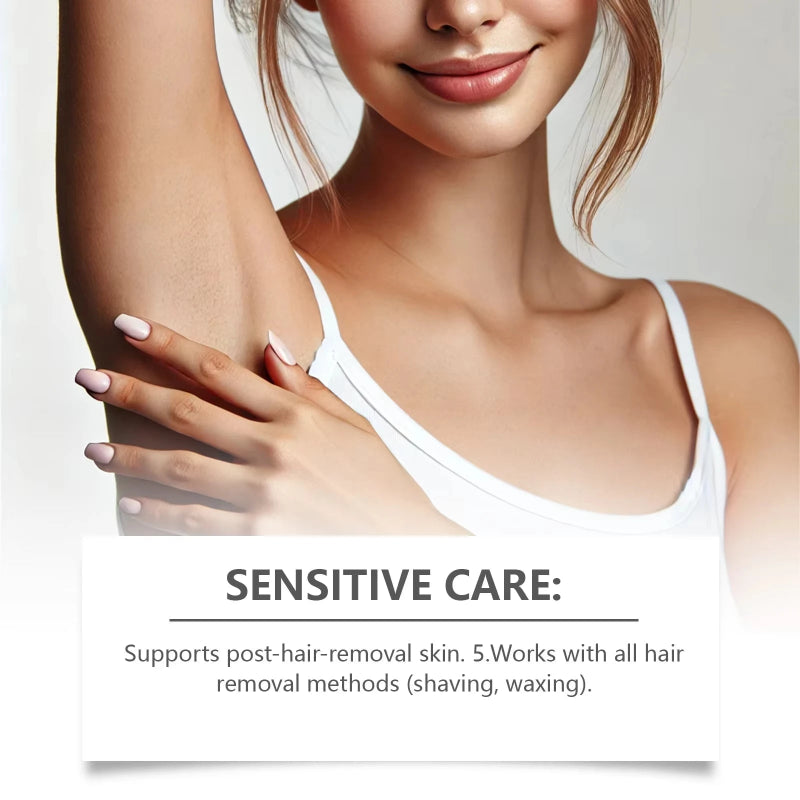 Cyperus Rotundus Skin Serum – Natural Hair Growth Inhibitor Essence for Body Hair Care & Skin Moisturizing