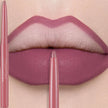 Matte Mauve Lipstick Pencil – Long-Lasting Waterproof Non-Stick Velvet Lipliner Crayon
