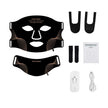Silicone LED Face & Neck Mask – 7 Color Photon LED Red Light Infrared Therapy Facial Mask for Skin Care