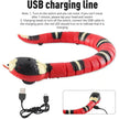 Automatic Interactive Cat Toy Snake with Smart Sensor | USB Rechargeable Moving Snake Toy for Cats