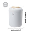 Automatic Smart Trash Can with Lid – Small Plastic Motion Sensor Waste Bin for Bedroom, Bathroom & Kitchen