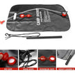 20L Portable Solar Camping Shower Bag with Hose, Shower Head and Hanging Strap