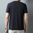 Men’s Solid V-Neck Short-Sleeve Casual T-Shirt – Multiple Colors