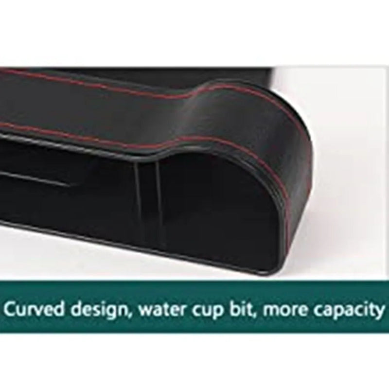 1 Set PU Leather Car Seat Gap Storage Box Universal Organizer