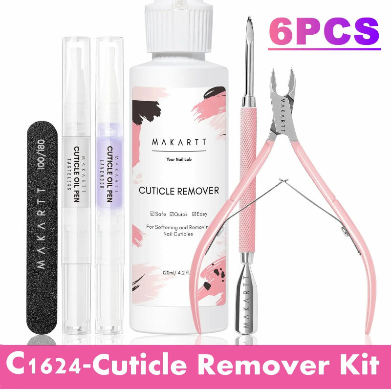 MAKARTT Premium Manicure Kit with Nail Files & Cuticle Tools