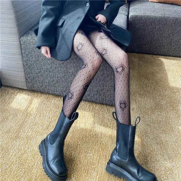 Lace Tights Hosiery | Soft, Stretchable, Floral Design
