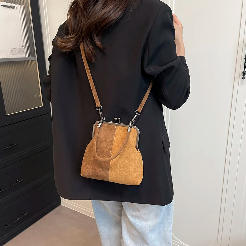 Women’s Two Tone Commuter Shoulder Bag