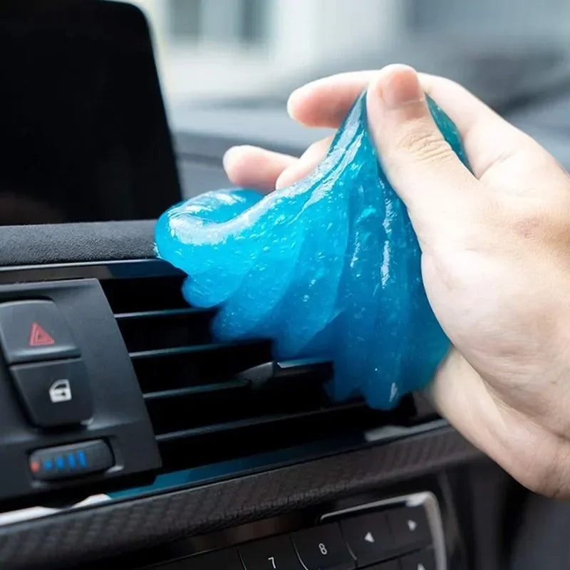 Car Cleaning Gel Slime Magic Dust Remover for Air Vents, Computer Keyboard & Interior Accessories