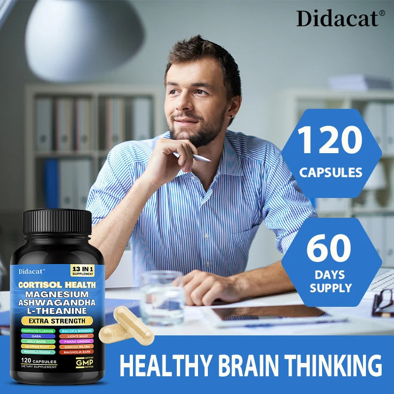 Didacat Cortisol Health – 120 Capsules