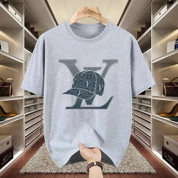 Louis Vuitton Logo Graphic T-shirt – Stylish Casual Wear for Men | Multi-Color Options