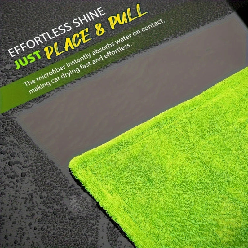 1000GSM Full-Size SUV Truck Double-Sided Microfiber Drying Towel
