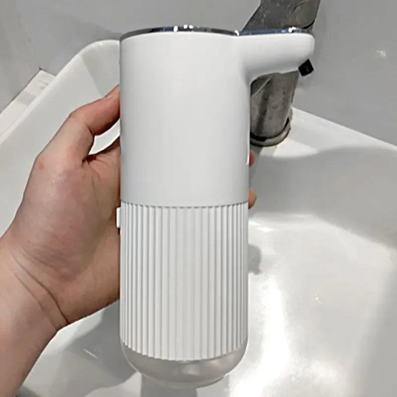 350ML Automatic Soap Dispenser – Touchless Foam & Gel Dispenser with 4-Level Wall-Mount Design
