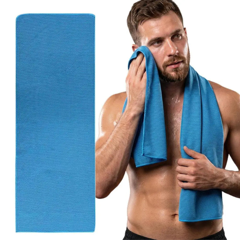 Evaporative Cooling Neck Towel – Lightweight Breathable Reusable Chilly Towel with Portable Storage Case | Brand: Not Specified