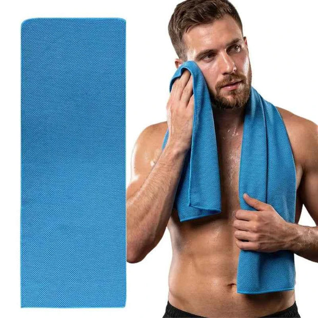 Evaporative Cooling Neck Towel – Lightweight Breathable Reusable Chilly Towel with Portable Storage Case | Brand: Not Specified