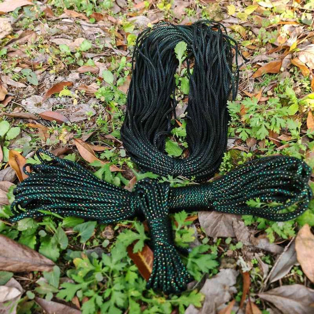 5m/10m Reflective Woven Paracord Rope 4mm Thick Outdoor Camping & Hiking Utility Cord