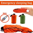 Emergency Sleeping Bag Mylar Blanket Waterproof Lightweight Survival Shelter for Camping & Hiking