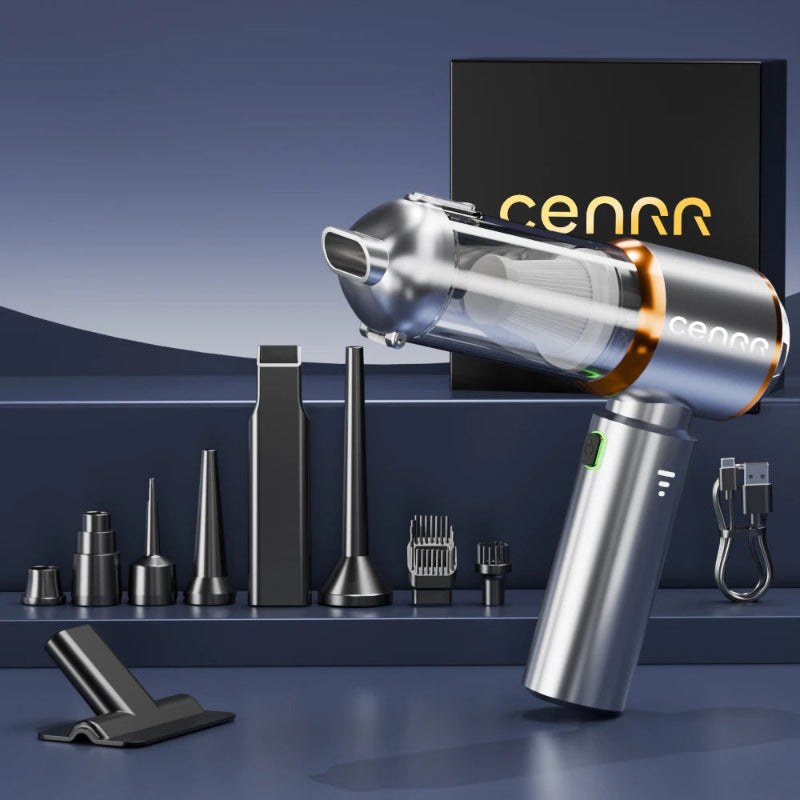 CENRR New Mini Car Vacuum Cleaner 998000Pa Powerful Portable Handheld Vacuum & Blower