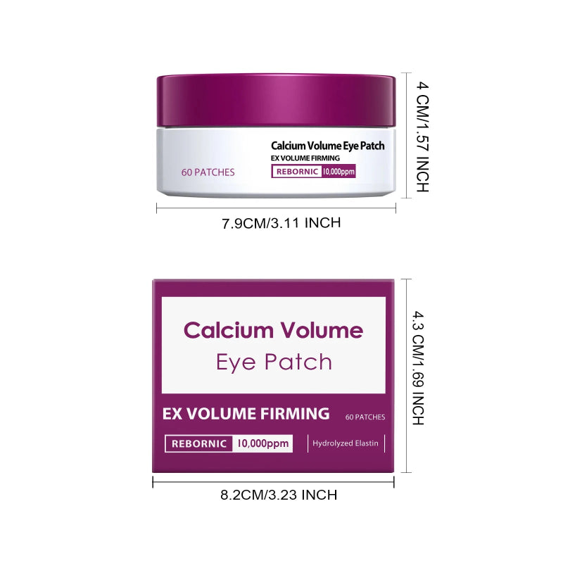 Calcium Skincare Set Anti-Aging Facial Serum, Eye Patches & Multi Balm for Fine Lines and Dark Circles Care