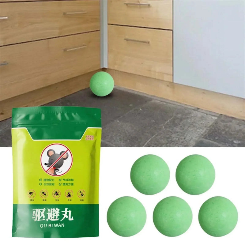 Peppermint Oil Rodent Repellent Balls – Eco-Friendly Mouse & Rat Deterrent for Car Engine, Garage & Home Pest Control