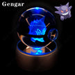 Pokémon 3D Crystal Ball Night Light with Color-Changing LED Base