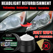 Car Headlight Restoration Polishing Kit Scratch & Oxidation Remover
