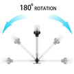 12V/24V Waterproof LED Marine Boat Navigation Light 180° Rotating Sailing Anchor Light