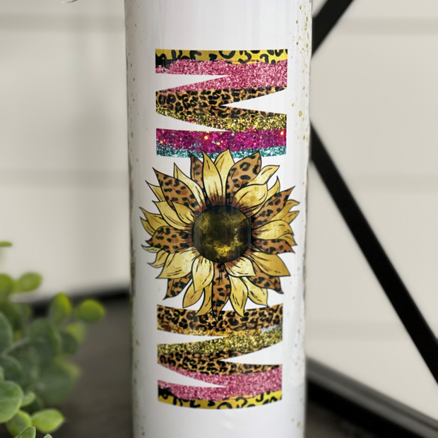 Sunflower Mom Tumbler