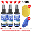 Water Repellent Spray Anti Rain Coating for Car Glass Hydrophobic Windshield & Mirror Polish Kit
