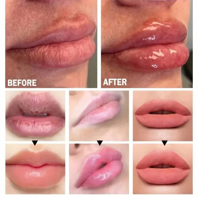 Kiss Beauty Lip Plumper Serum – Long Lasting Lip Plumping Oil Essence for Moisturizing & Lip Care