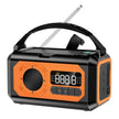 STONEGO 12000mAh Solar Hand Crank Emergency Radio – Dual Solar Panels, AM/FM NOAA & Reading Light